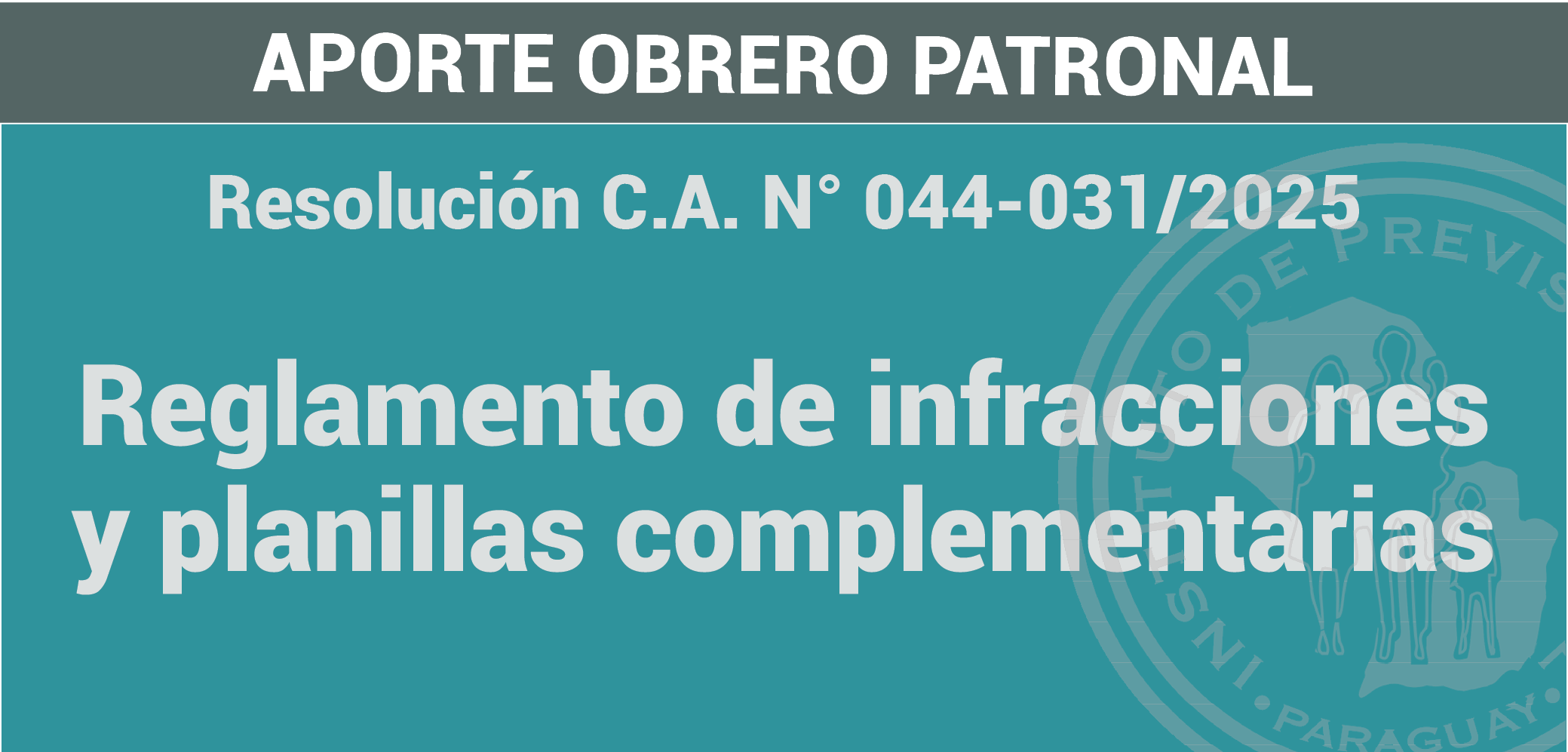 Aporte Obrero Patronal