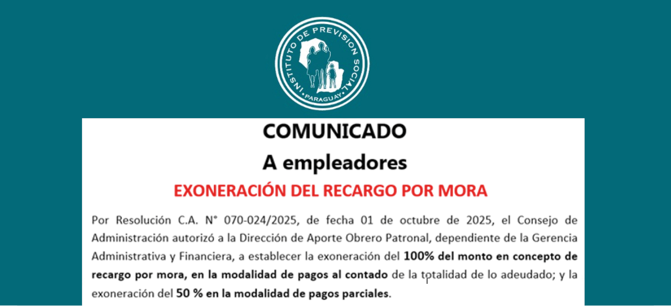 Aporte Obrero Patronal