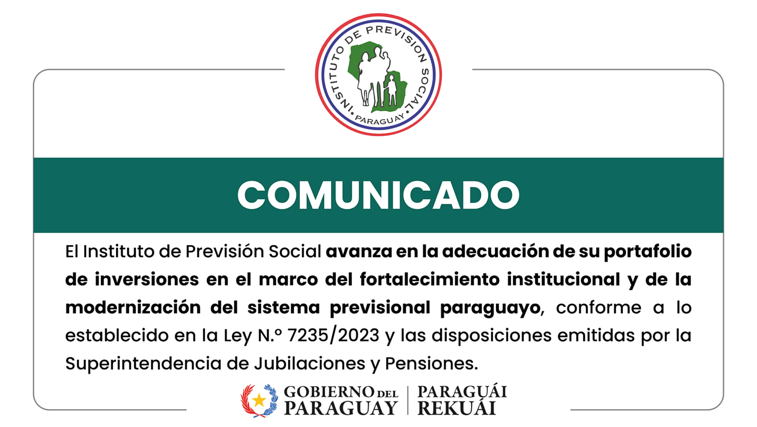 Comunicado