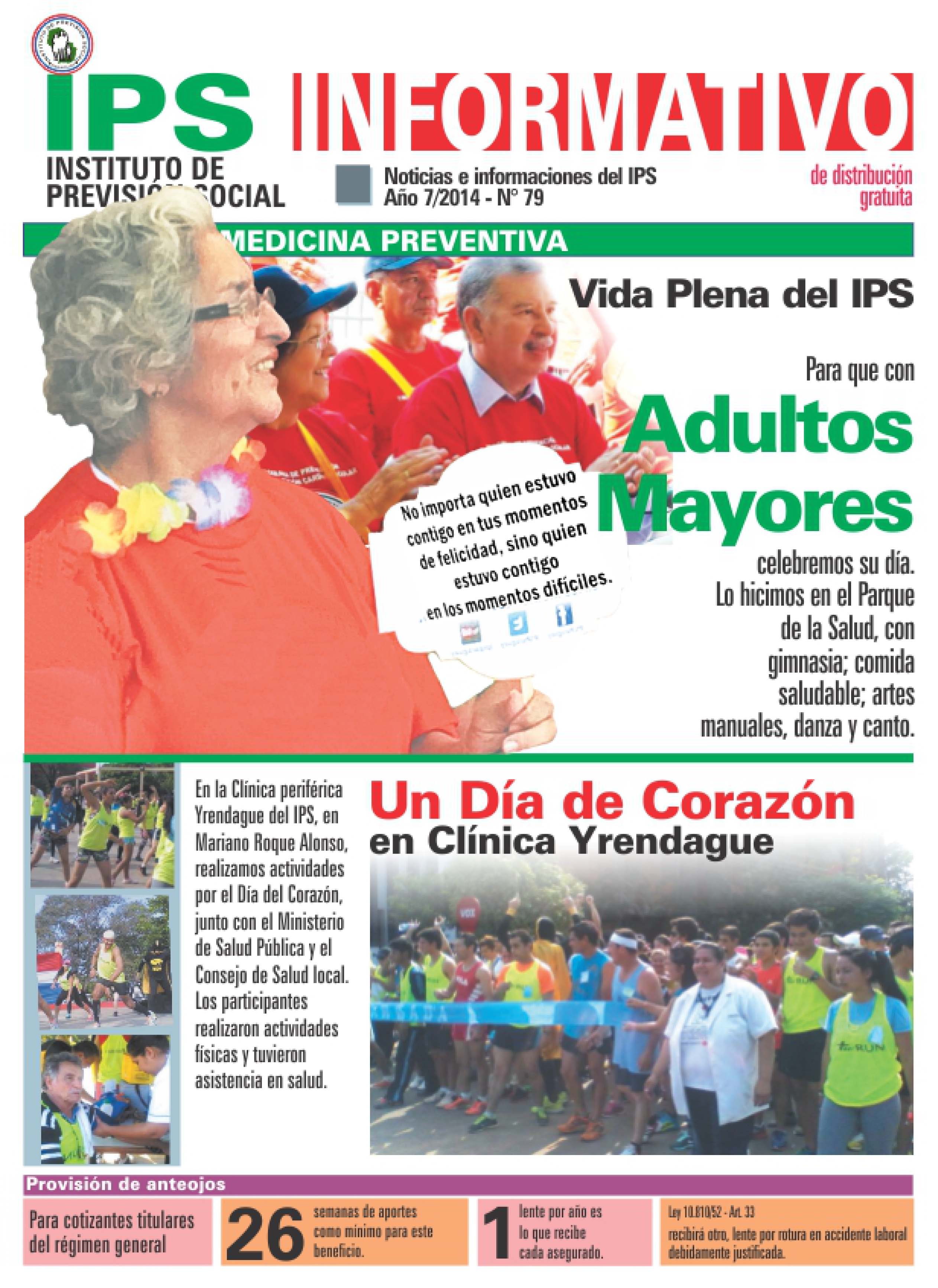 Boletín impreso N° 79 (octubre 2014)