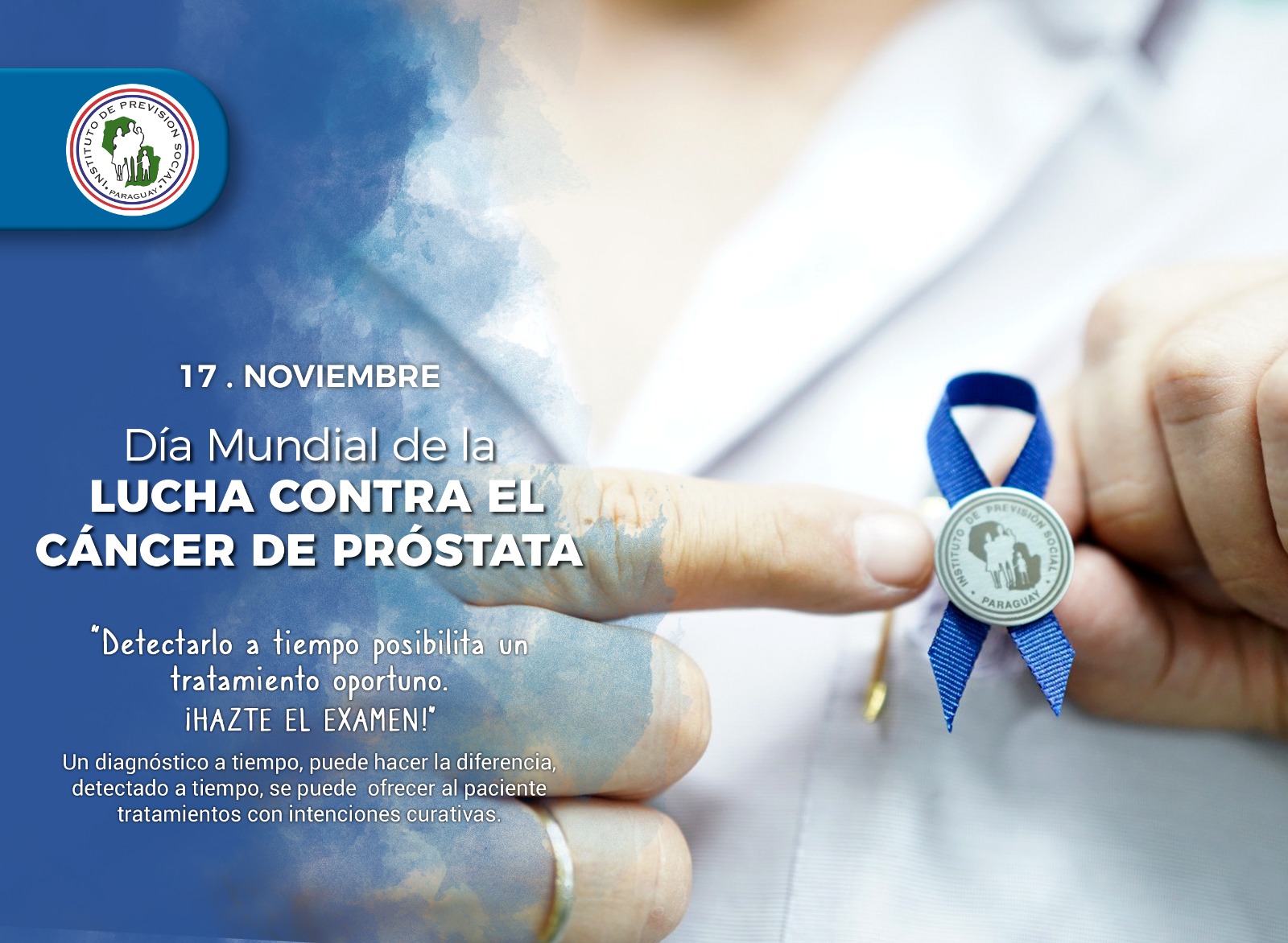 Día Mundial del Cáncer de Próstata.