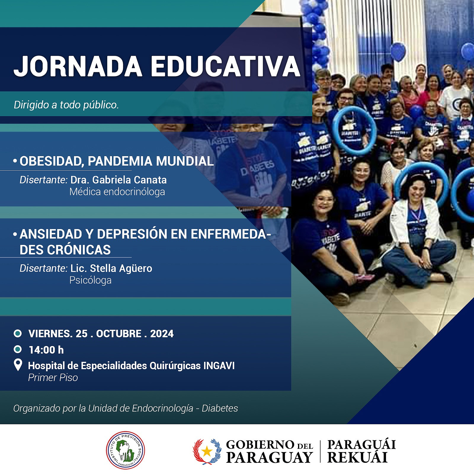 IPS Ingavi realizará Jornada Educativa sobre Obesidad ansiedad y depresión en enfermedades crónicas