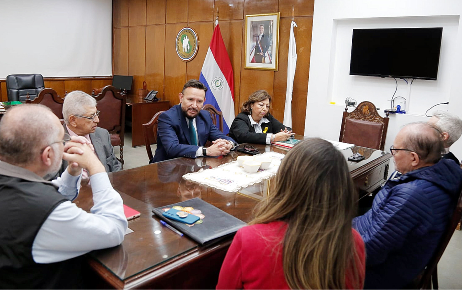 Nueva etapa en el IPS: el presidente Dr. Derlis León convoca a trabajar unidos por la institución