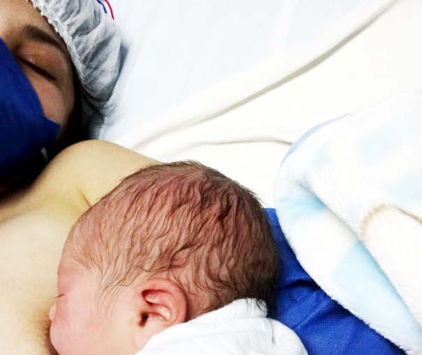 Va de alta paciente con covid positivo que dio a luz a un bebé sano en el Hospital Regional del IPS de CDE
