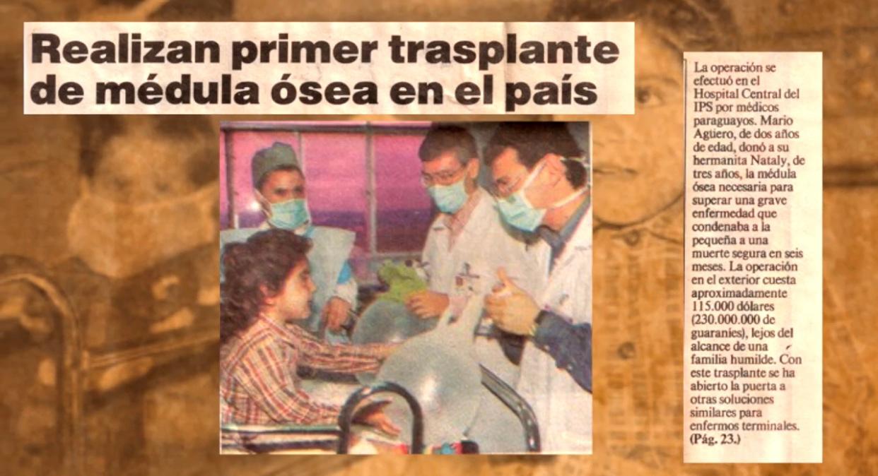 25 años del Primer Trasplante de Médula Ósea en el IPS y en el País