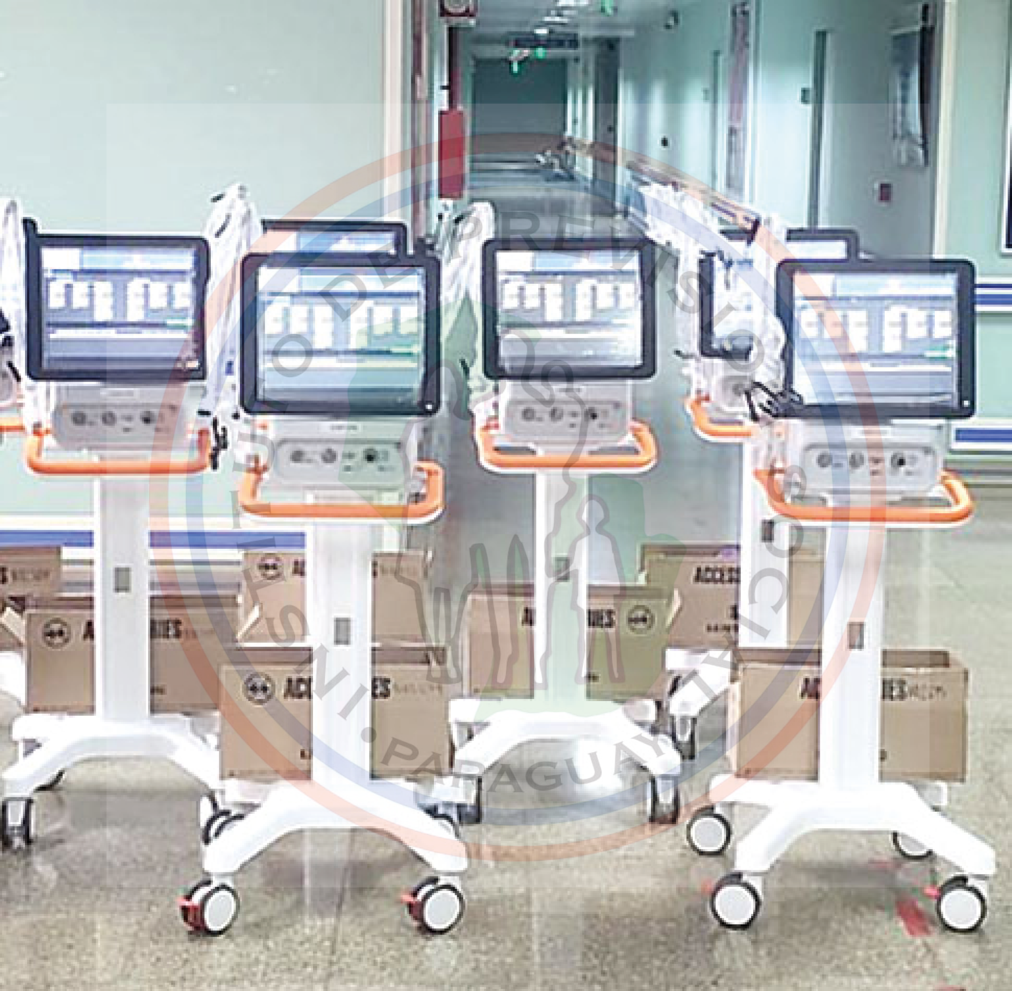 Recibimos 8 respiradores para potenciar el Hospital Integrado en Alto Paraná