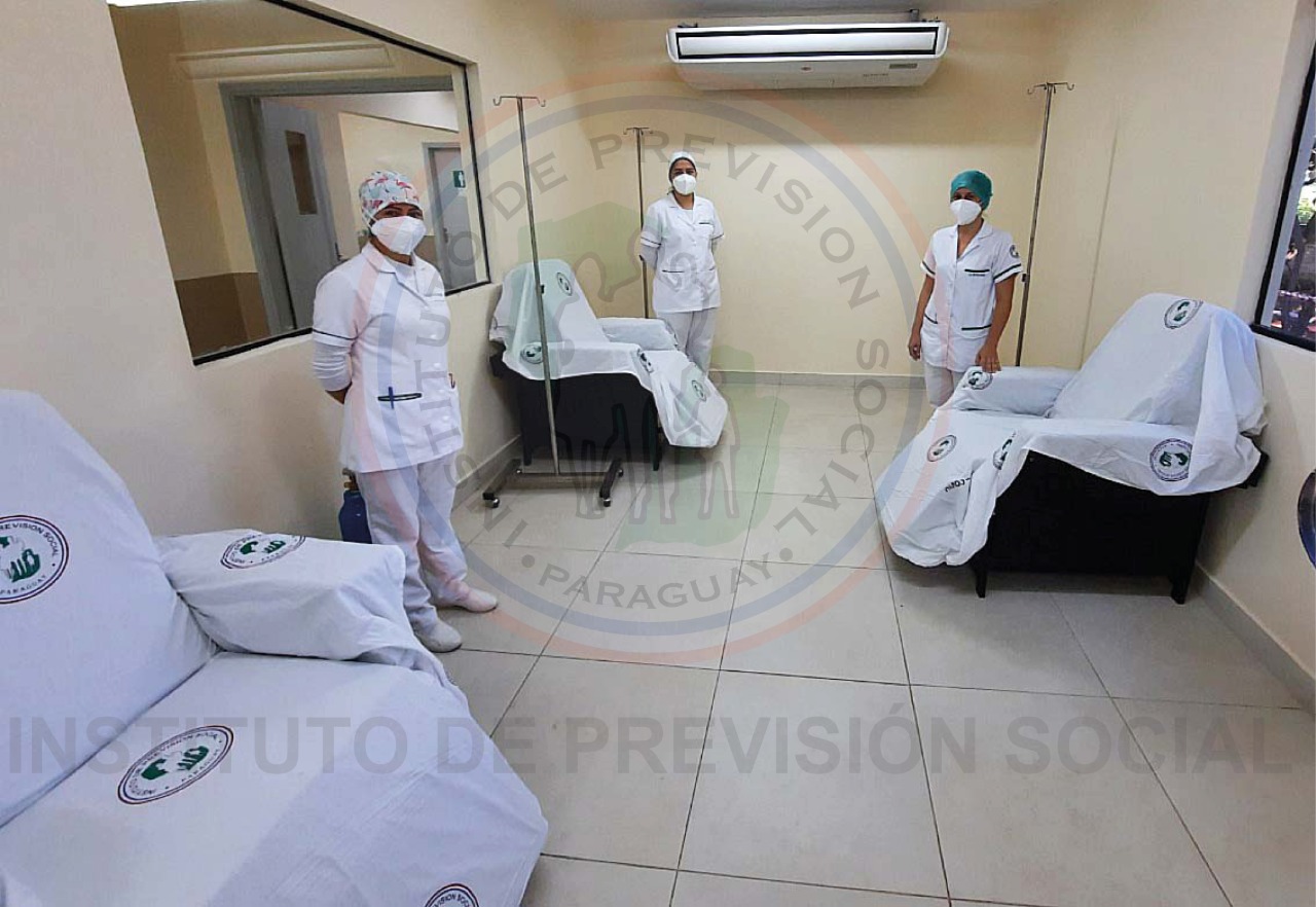 Hospital Día para tratamiento Covid-19 amplia capacidad y se traslada a Ingavi