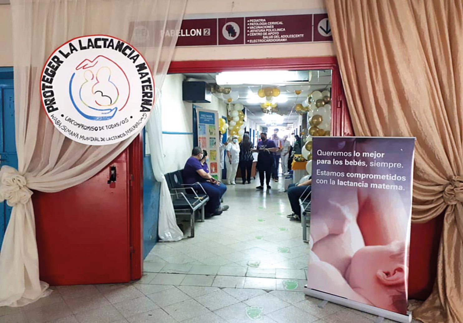 Inauguran Centro de Lactancia Materna en el Hospital Central