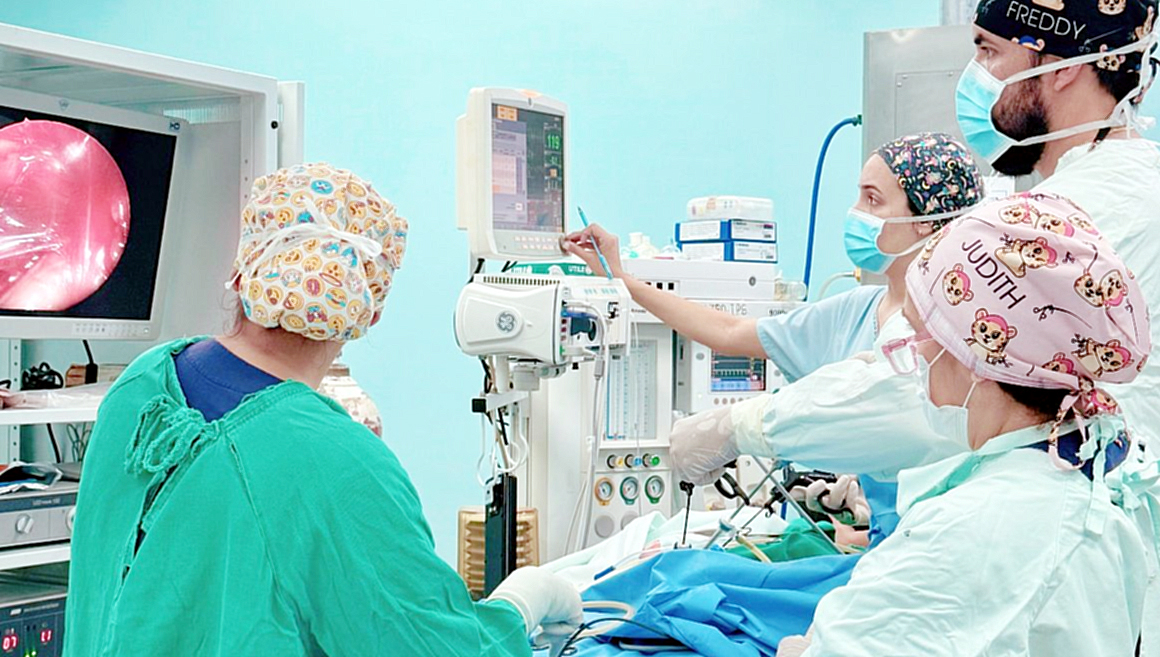 Avance médico en el IPS de CDE: Primera cirugía de atresia de esófago por videotorascopia a un recién nacido con tan solo 10 días de vida
