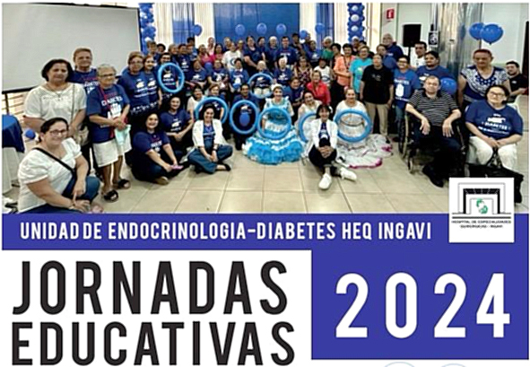 Prevenir la obesidad y la diabetes, tema de charla en sala de espera de IPS Ingavi 