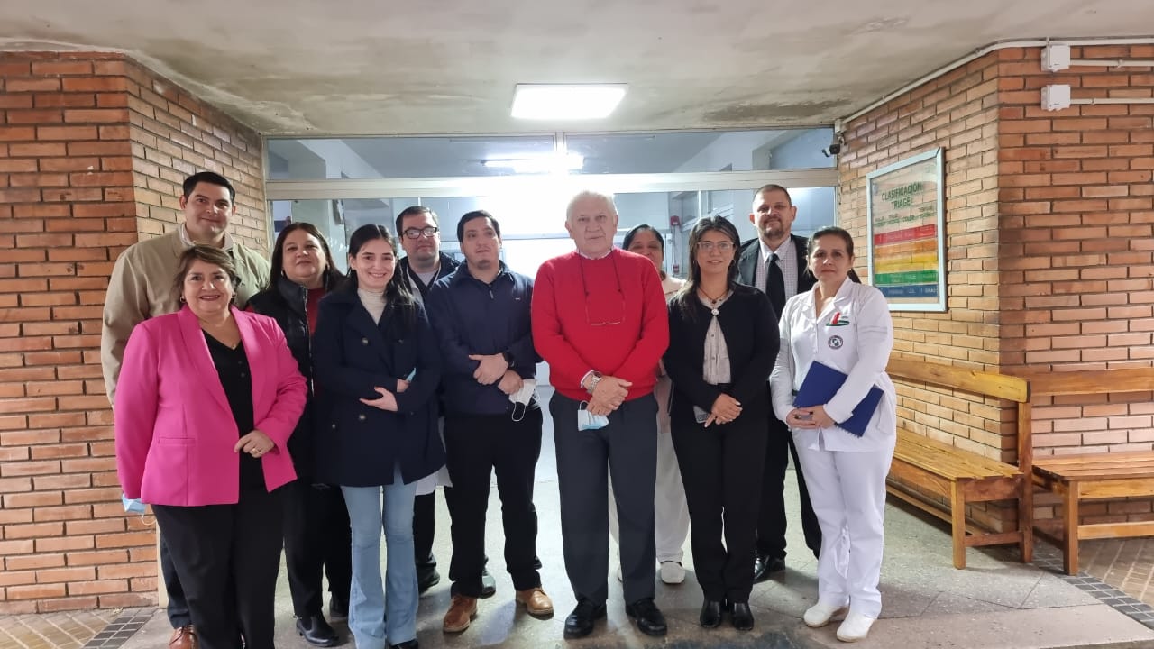 Gerente de Salud visitó Hospital Regional de Ayolas