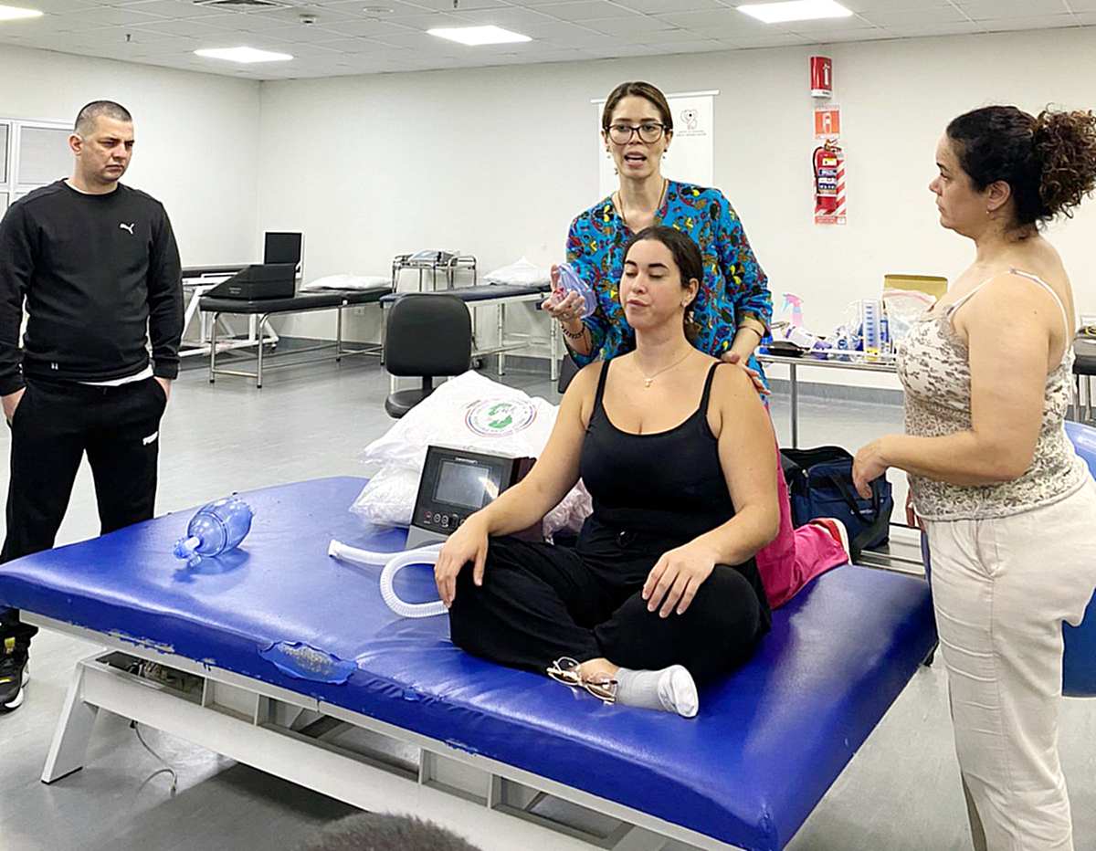 Sector de Fisioterapia del Hospital Central realiza su tercer taller de capacitación 