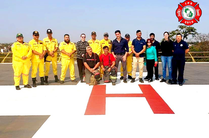 Fortalecimiento en prevención de incendios en el Hospital Regional de Ciudad del Este