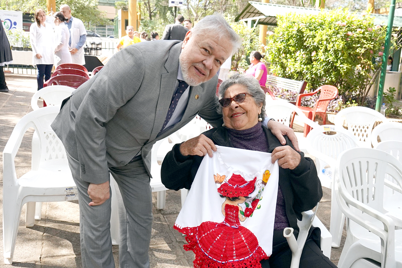  Acto conmemorativo por el día Internacional del Adulto Mayor en el Parque de la Salud del IPS