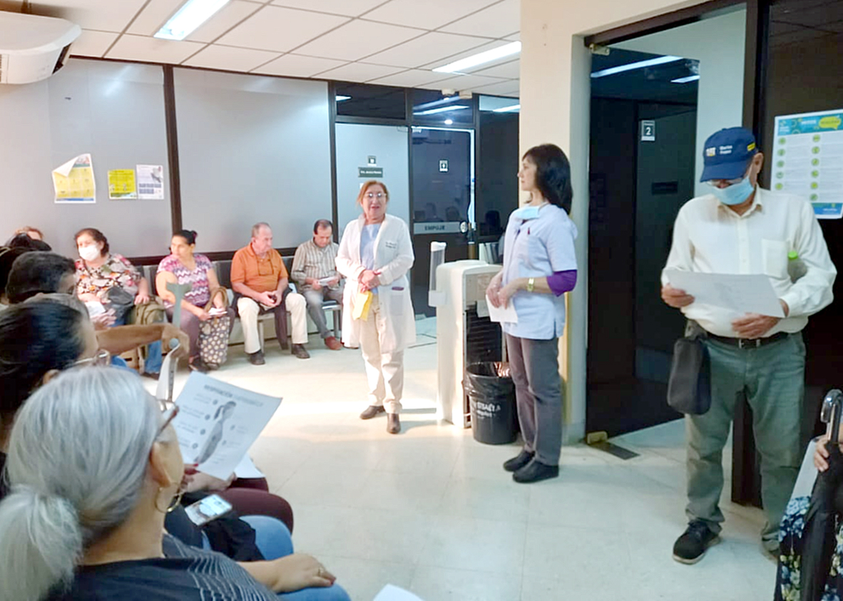 El Hospital Geriátrico del Instituto de Previsión Social conmemora el día mundial de la salud mental