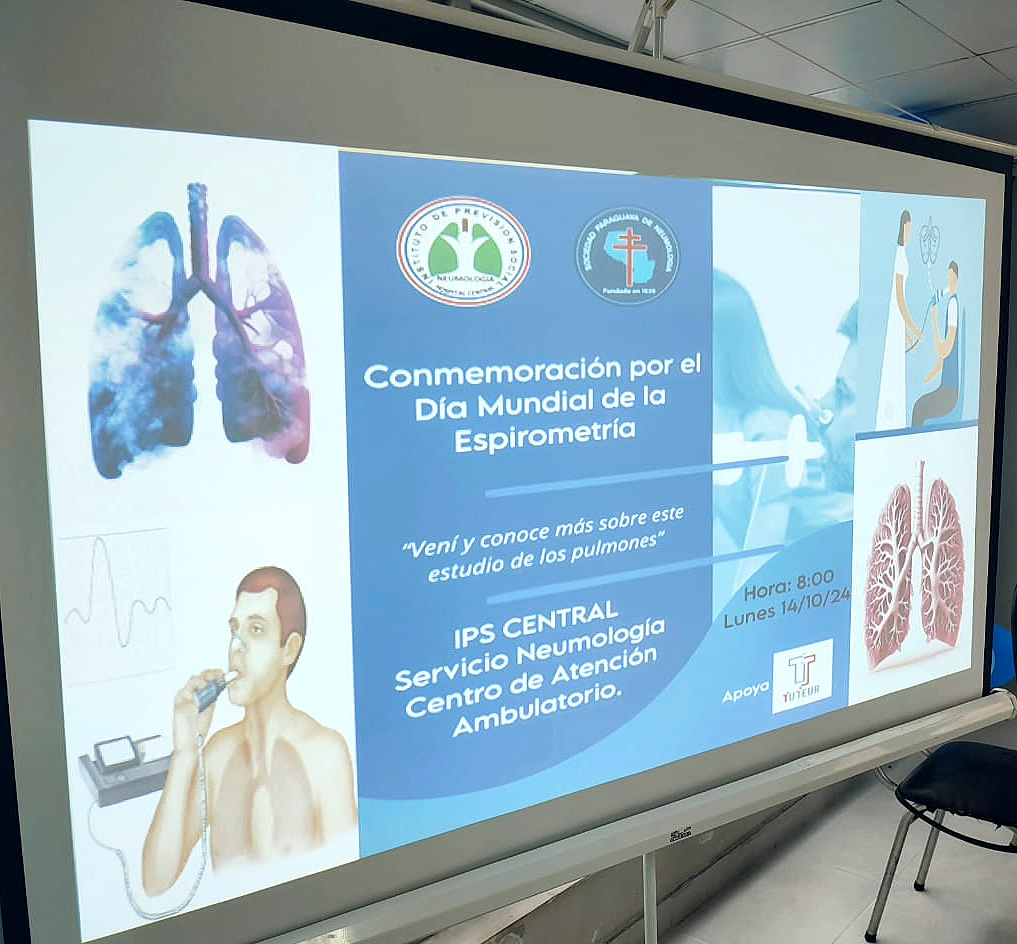 Charla por el “Día Mundial de la Espirometría” en el CAA