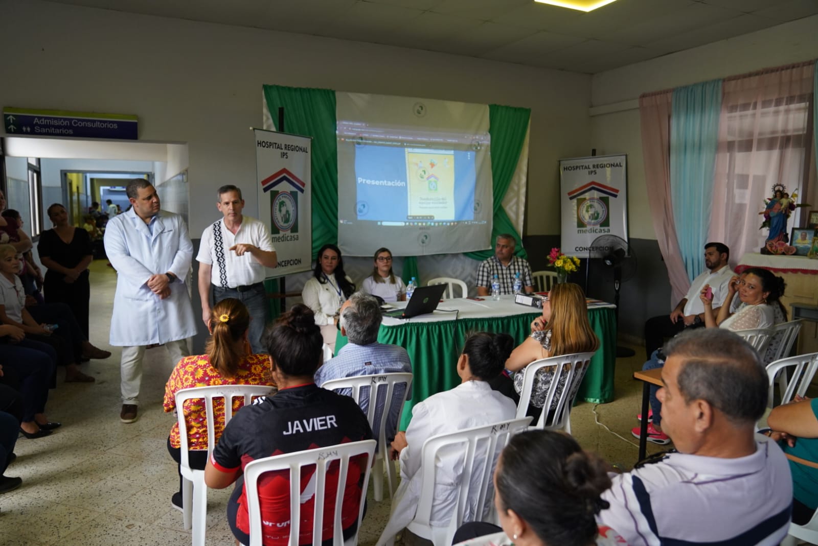 Realizan charla en Concepción para informar sobre los avances del programa MEDICASA del IPS