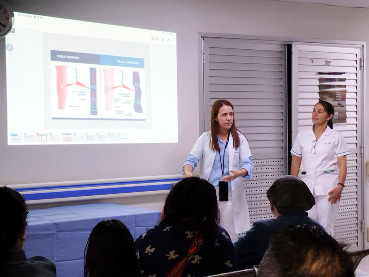 Más de 260 consultas ambulatorias y 43 cirugías por patologías venosas fueron realizadas en la semana de la vena