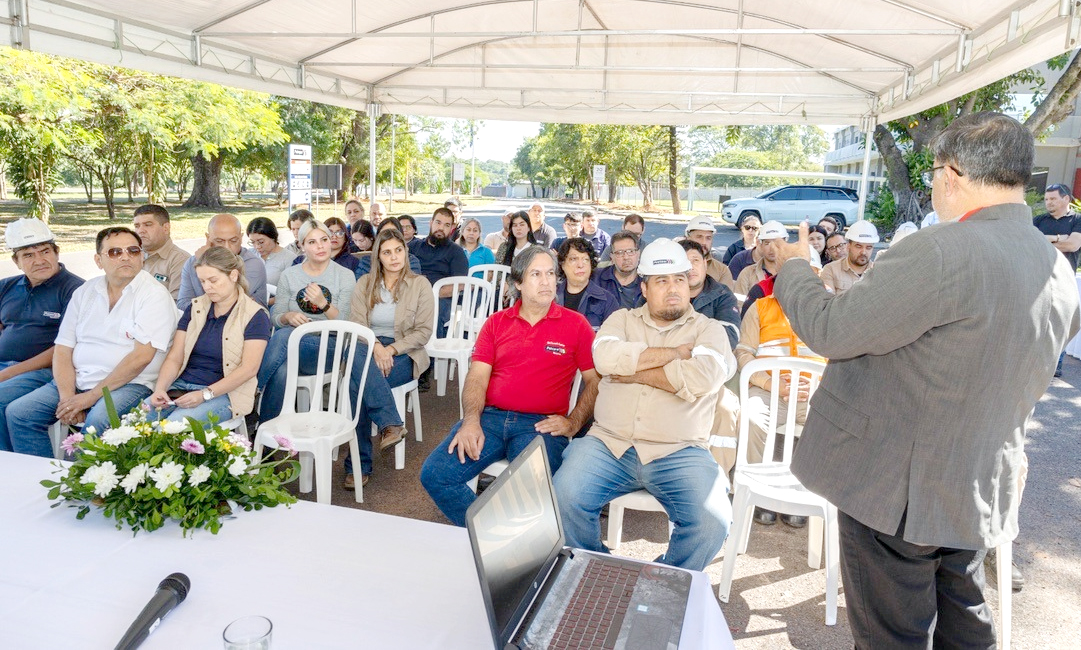 Instituto de Previsión Social refuerza cultura de prevención en planta de PETROPAR