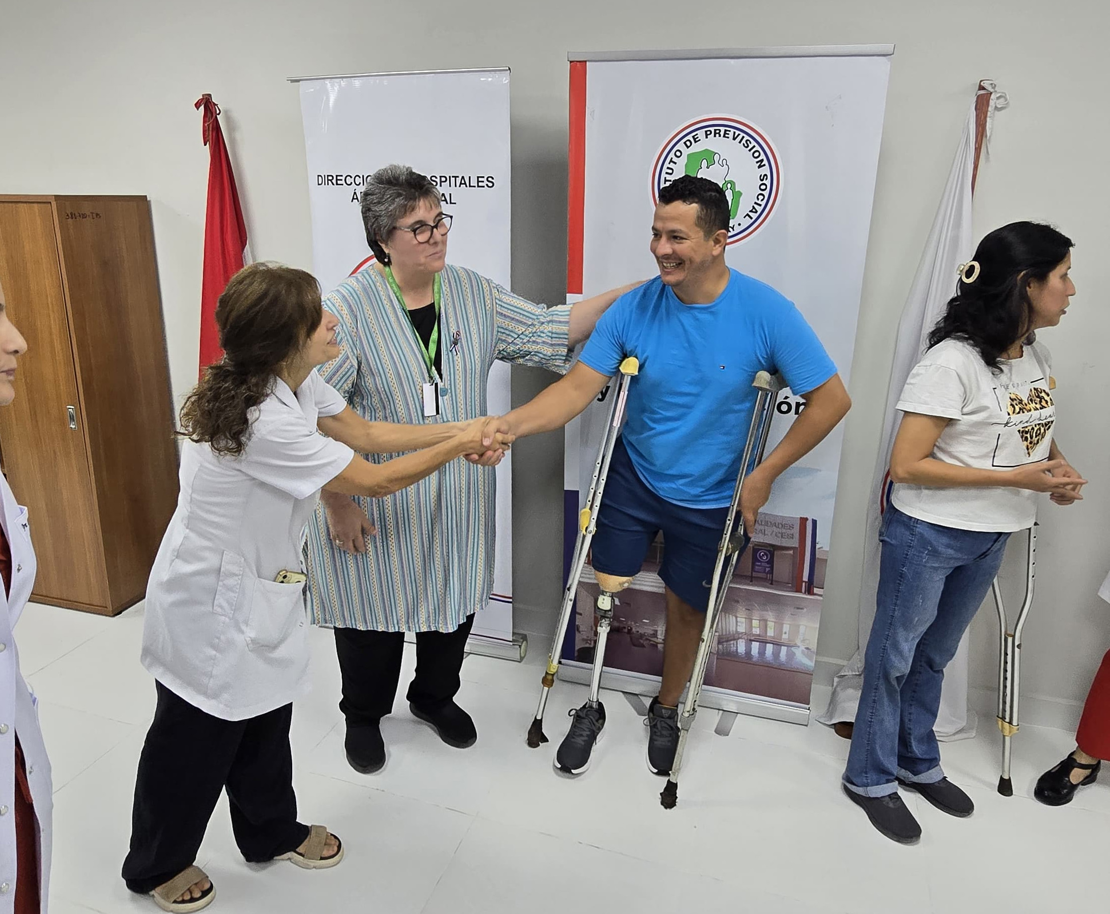 Devolver la funcionalidad y la calidad de vida es el objetivo por el cual se hizo entrega de prótesis a pacientes amputados