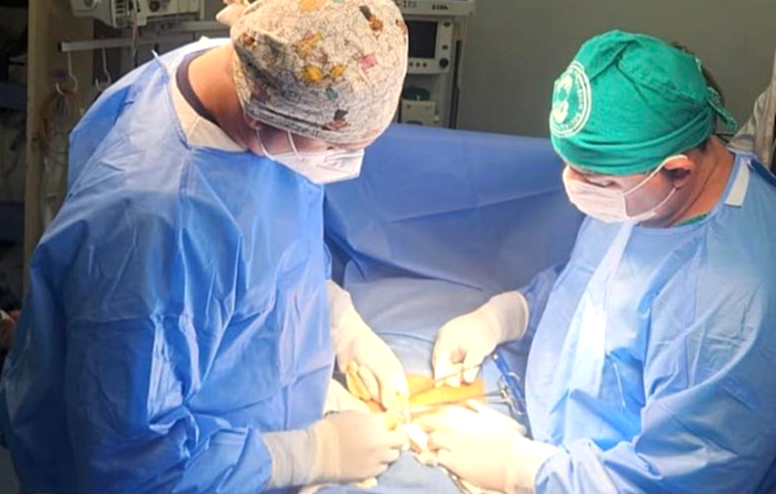 Cirugía de hernia inguinal se realiza exitosamente en la Unidad Sanitaria del IPS San Ignacio