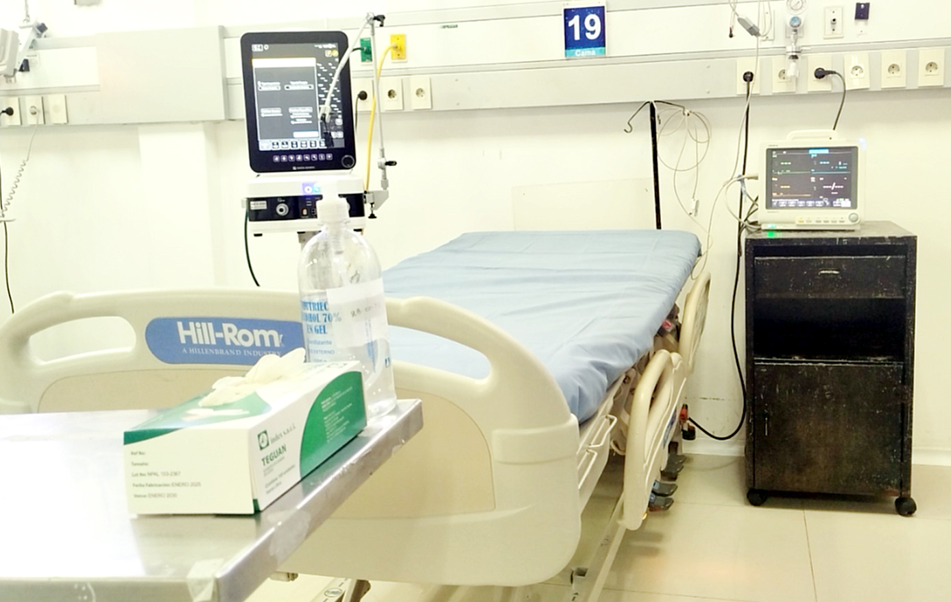 Unidad de Terapia Intensiva Adultos 2 dispondrá de 8 camas de internación tras un reordenamiento