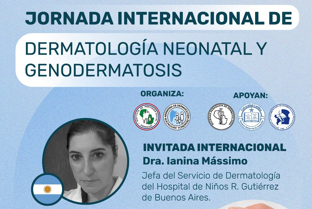 Con importante exponente extranjera se llevará a cabo la Jornada Internacional de Dermatología Neonatal y Genodermatosis