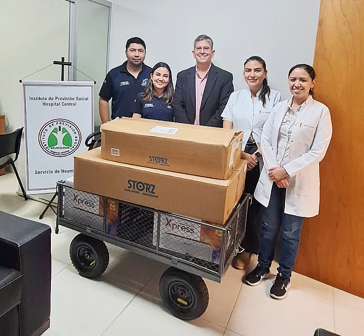 Servicio de Neumología  incorpora nuevos fibrobroncoscopios para pacientes adultos y pediátricos