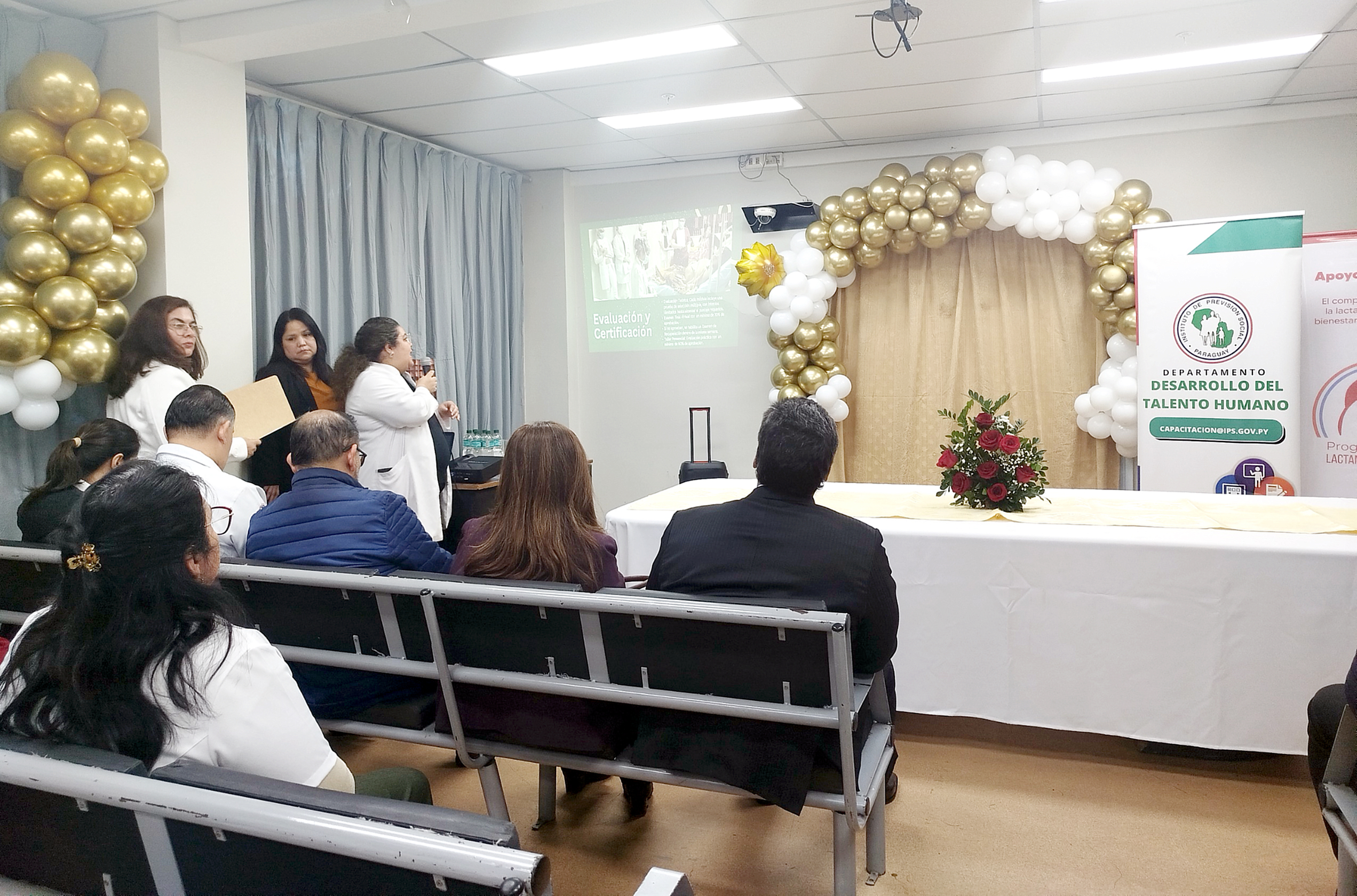 Presentan programa de capacitación interna acerca de Prácticas clínicas en Lactancia Materna en el Hospital Central