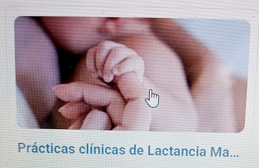 Inició curso virtual acerca de prácticas clínicas de lactancia materna