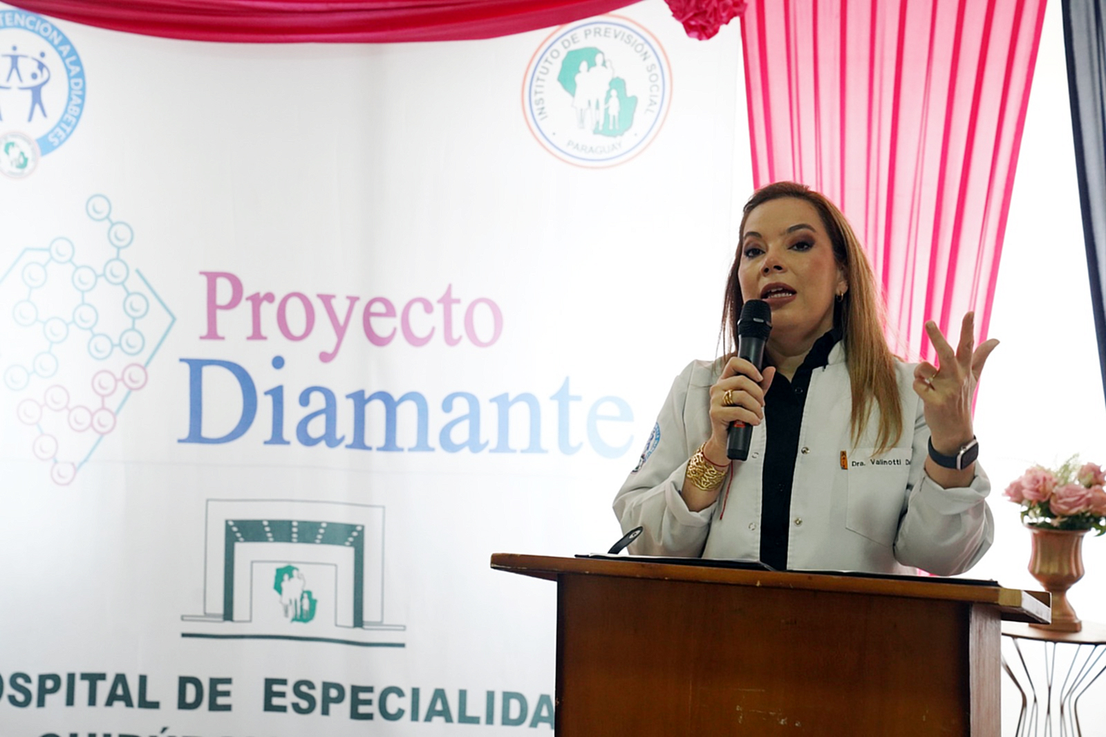 IPS Ingavi  llevó a cabo el lanzamiento del Proyecto Diamante de la RIAD para cuidar a quienes nos cuidan