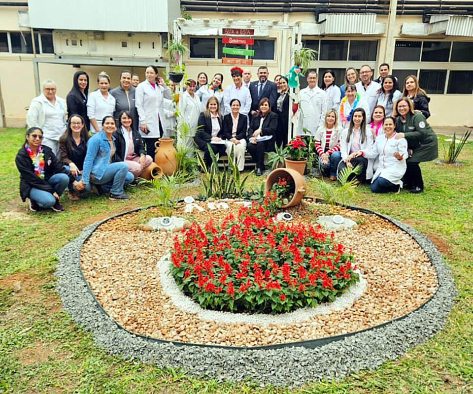 Primavera en el Centro Productor de Sangre: jardines que inspiran unión, alegría y sentido de pertenencia
