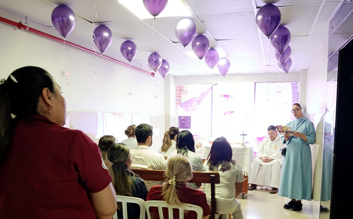 Conmemoran el significado del Código Mariposa en el servicio de Obstetricia del Hospital Central