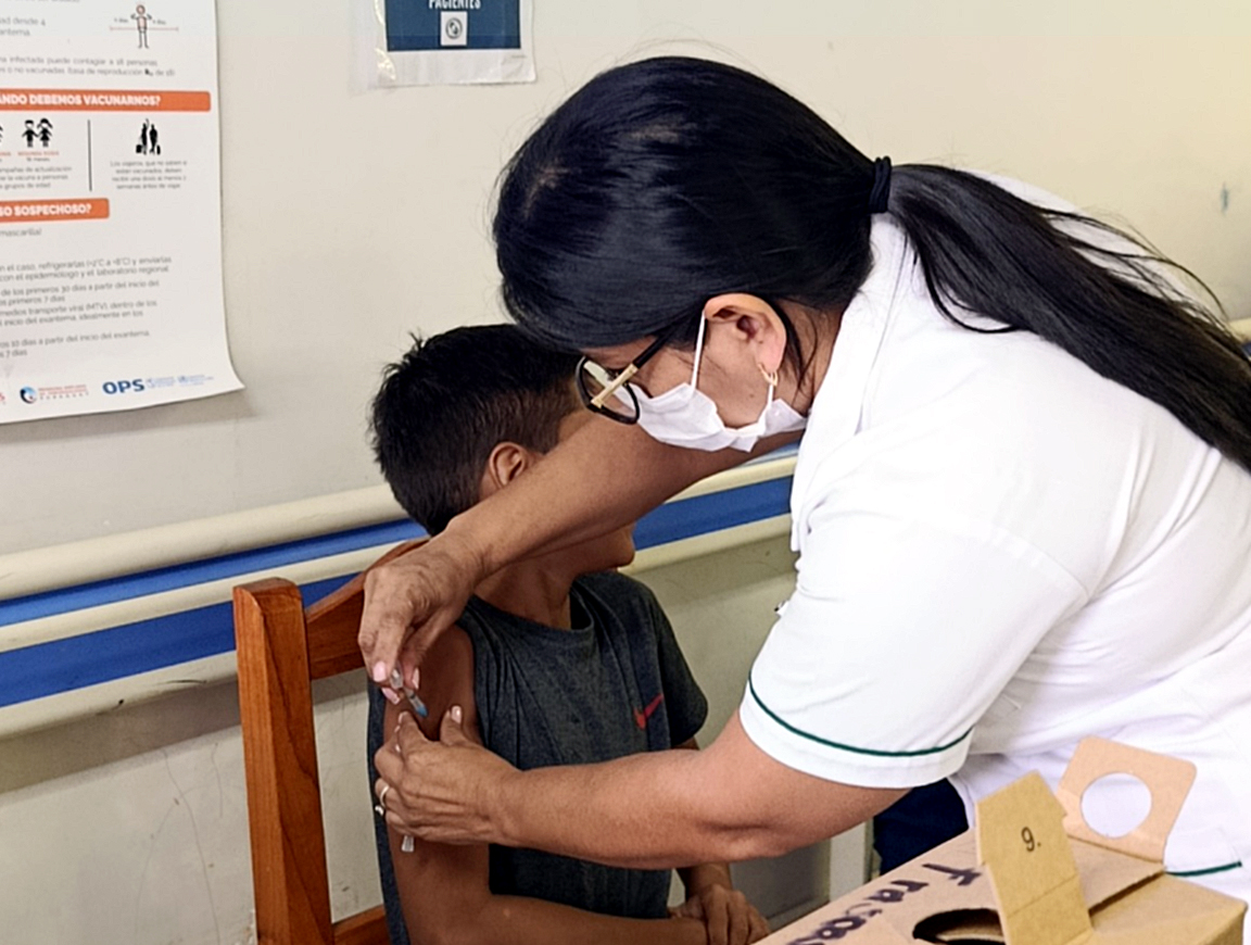 Inicia campaña de vacunación de seguimiento contra sarampión y rubéola