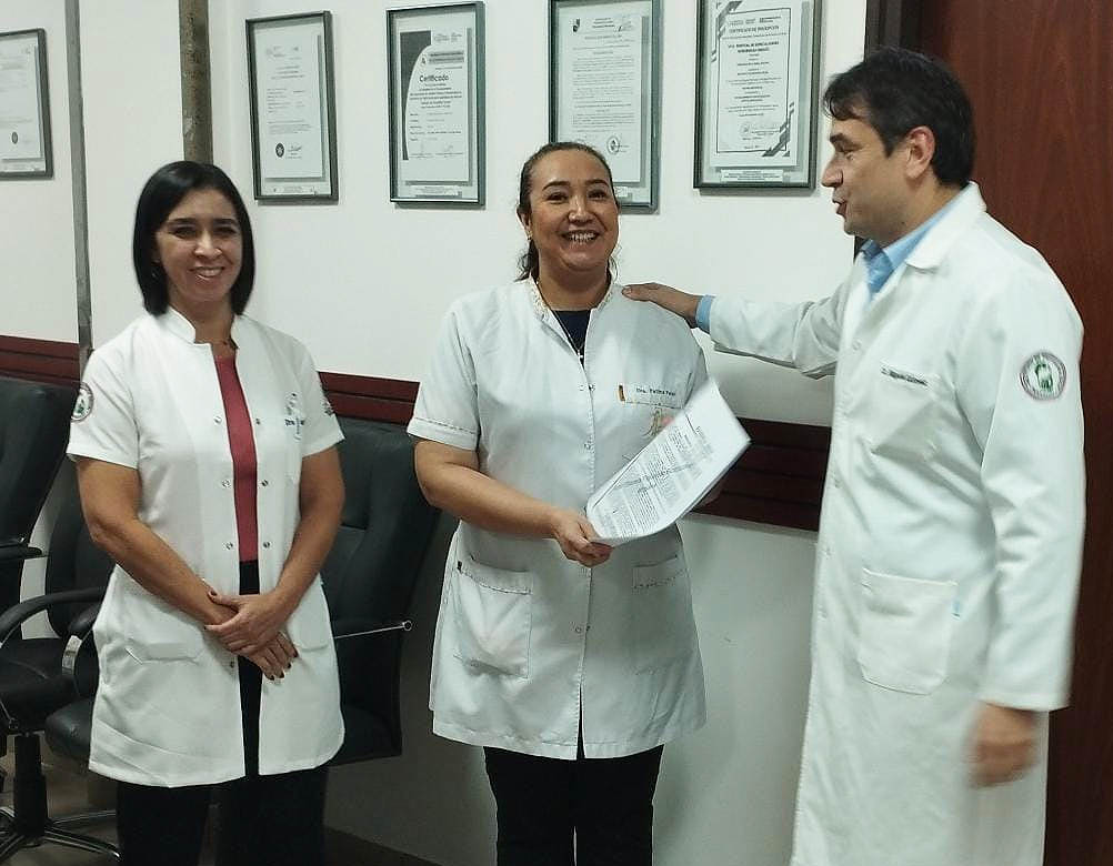 Posesión de cargo de la nueva Jefa del Servicio de Anestesia y Reanimación del IPS Ingavi