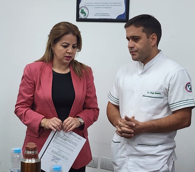 Hospital de Especialidades Quirúrgicas IPS Ingavi cuenta con nuevo jefe en el Departamento de Enfermería