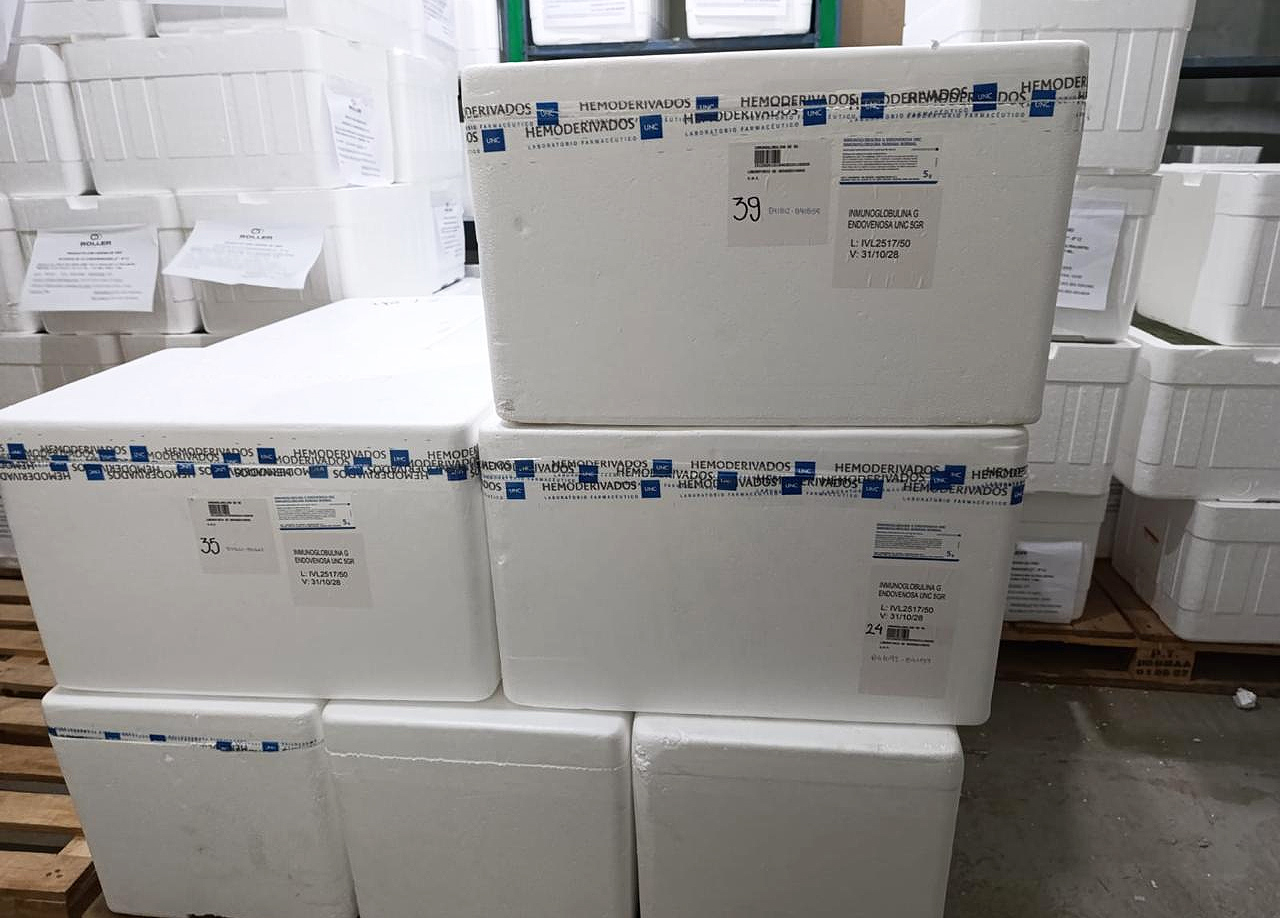 El plasma donado se transforma en medicamentos: IPS recibe inmunoglobulina obtenida a partir de donaciones de sangre