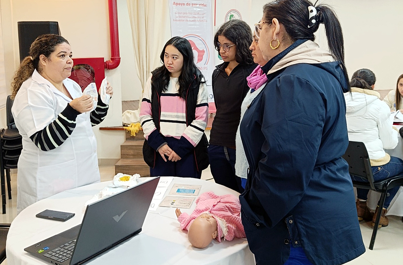 Fortalecen la formación práctica e interdisciplinaria de profesionales de salud en Lactancia Materna