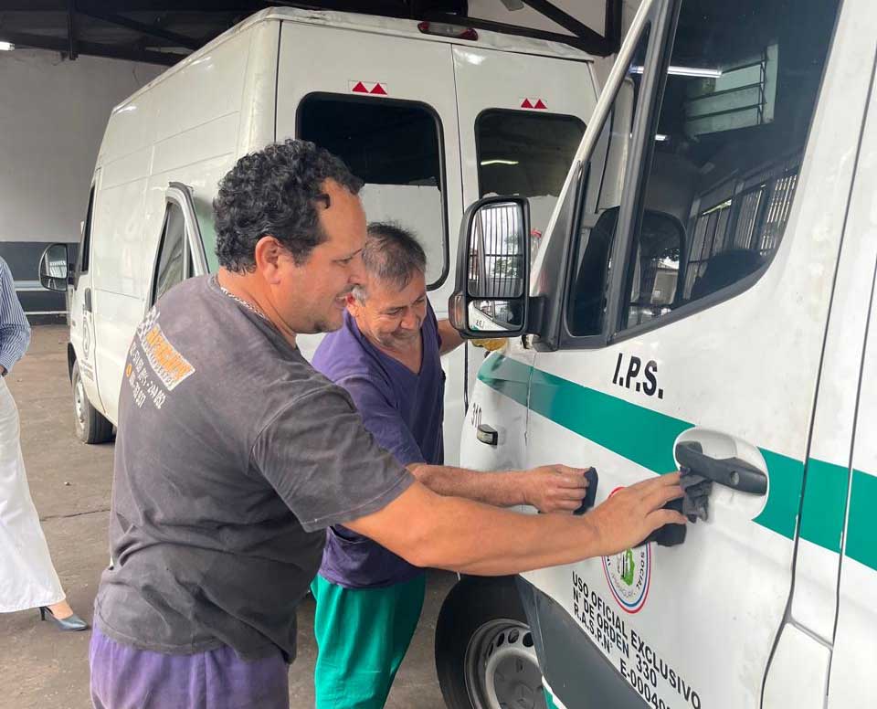 IPS recupera ambulancia y fortalece capacidad operativa en Concepción