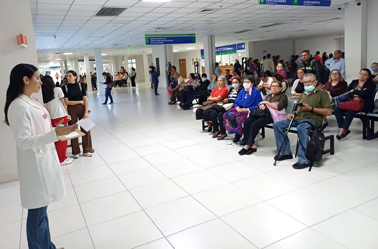 Maratón Rosa: culminó la primera semana de mamografías en el Hospital 12 de Junio