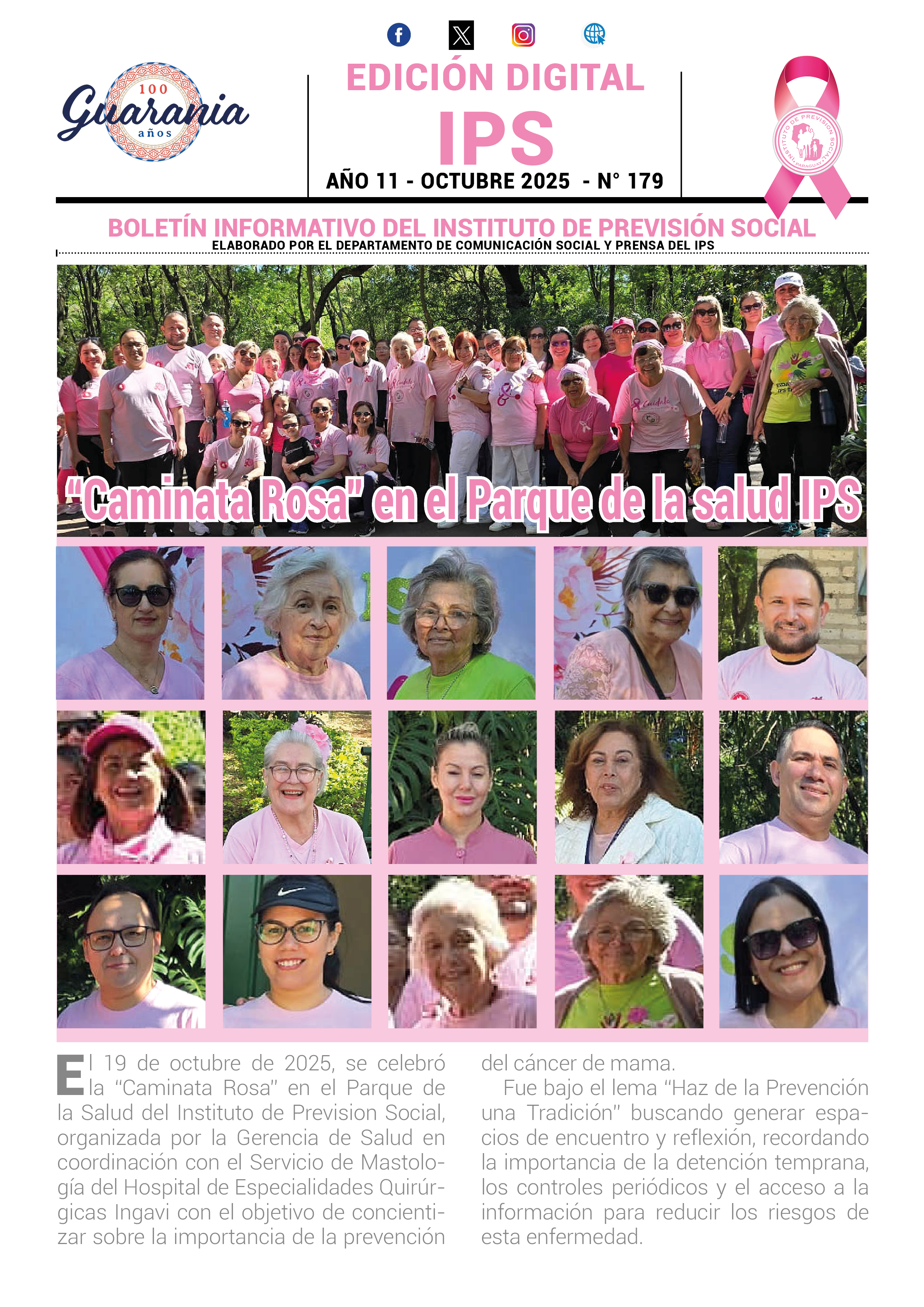 Boletín digital N° 179