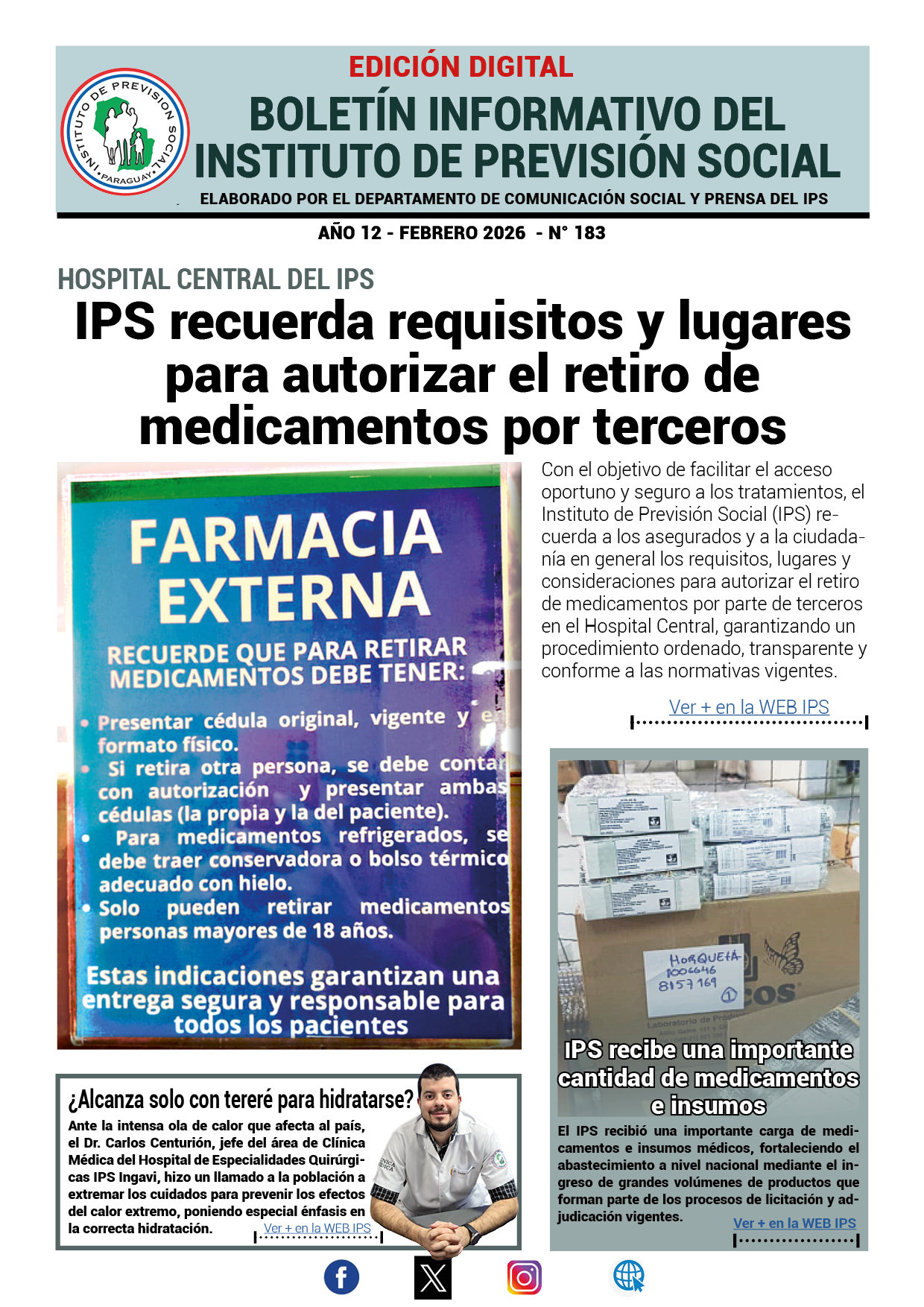 Boletín digital N° 183