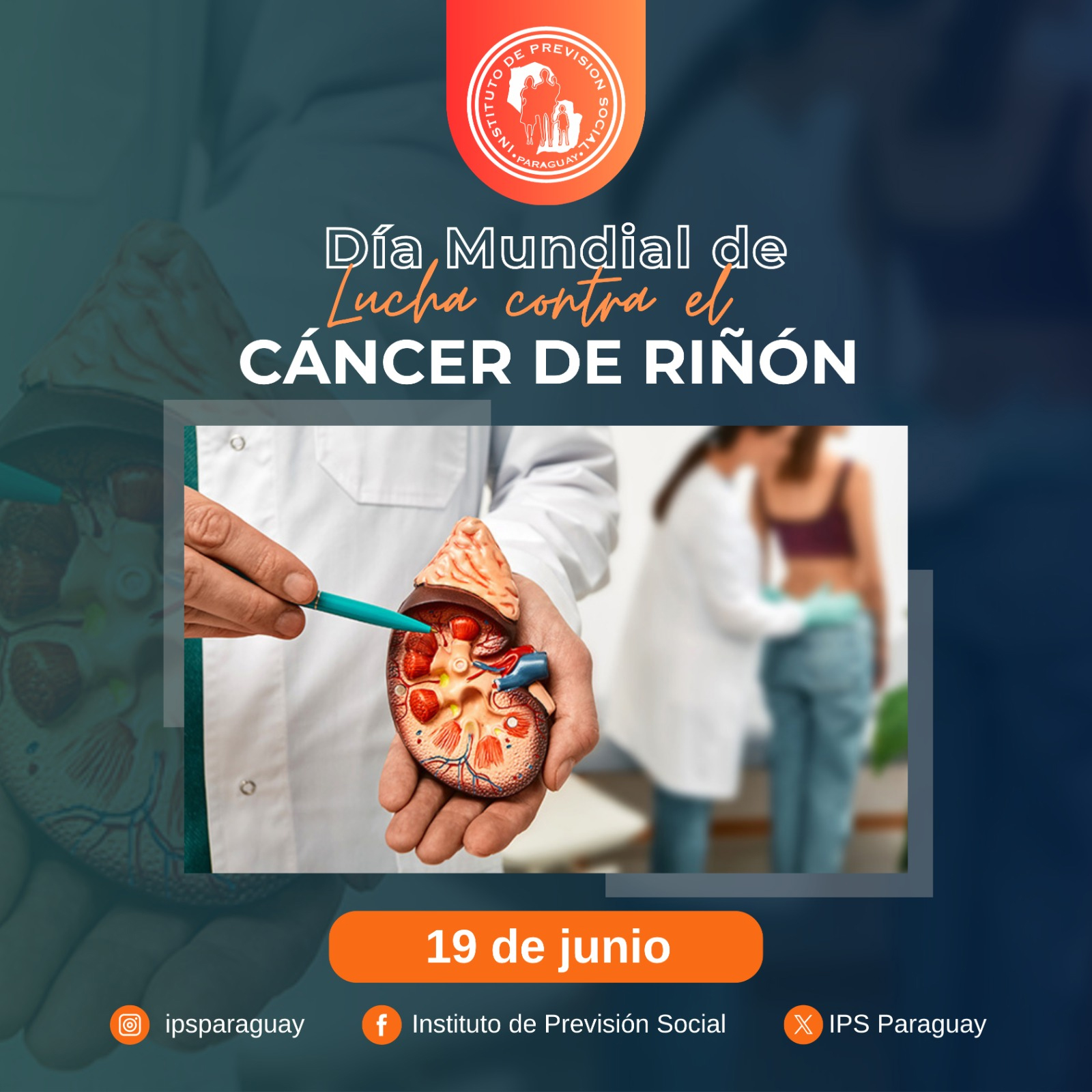 Día Mundial del Cáncer Renal: una oportunidad para fortalecer la detección y el abordaje integral de esta patología en el IPS
