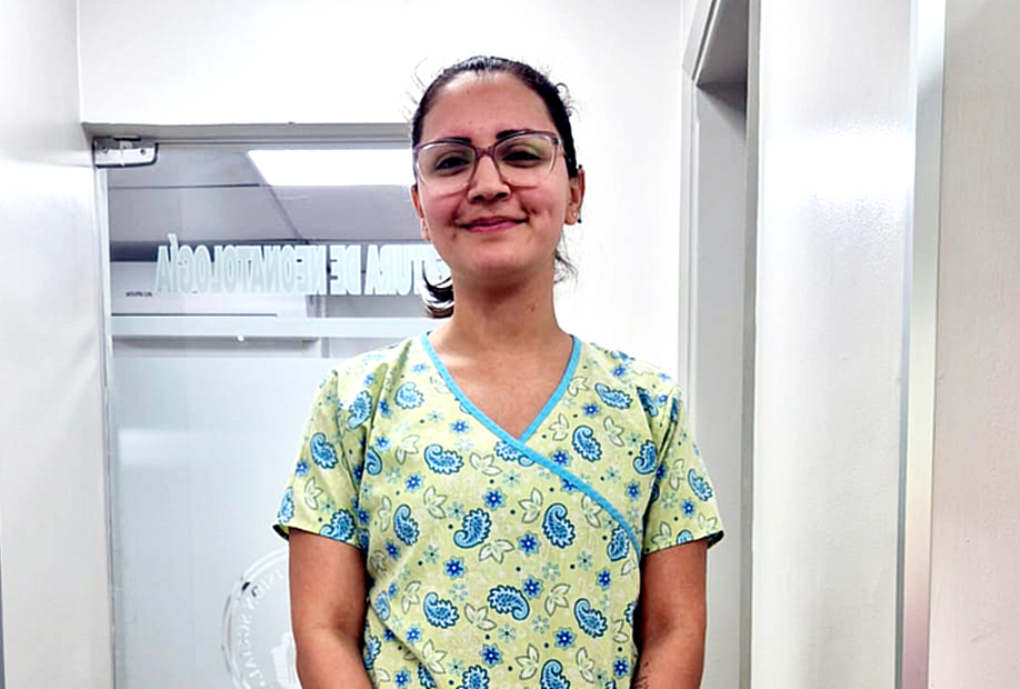 Médica del Servicio de Neonatología del Hospital Central va a especialización internacional