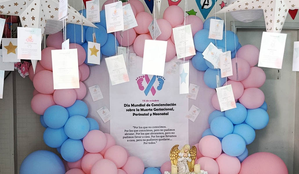 Honran a los padres en duelo con amor, empatía y esperanza en el servicio de Neonatología del Hospital Central