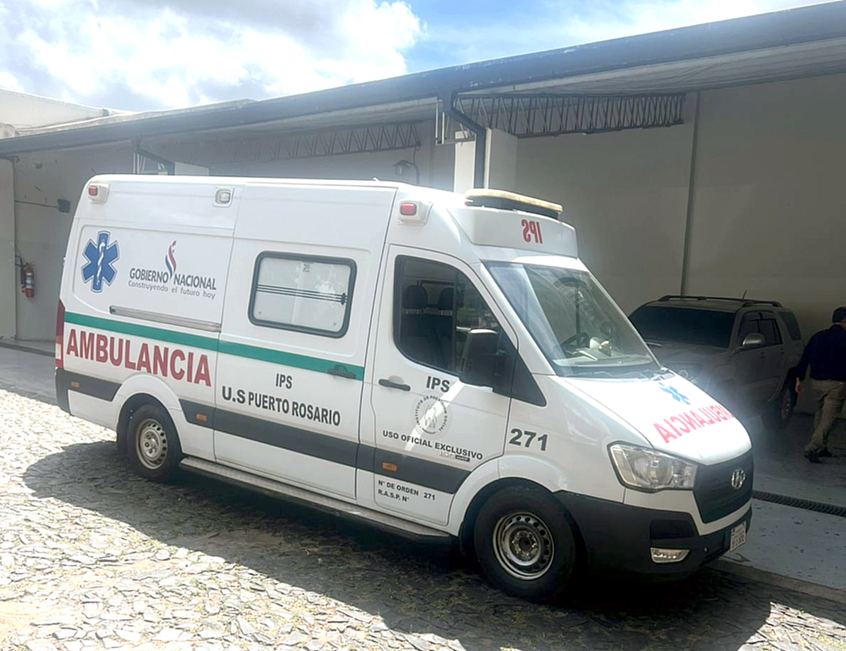 Habilitan ambulancia en IPS de Puerto Rosario