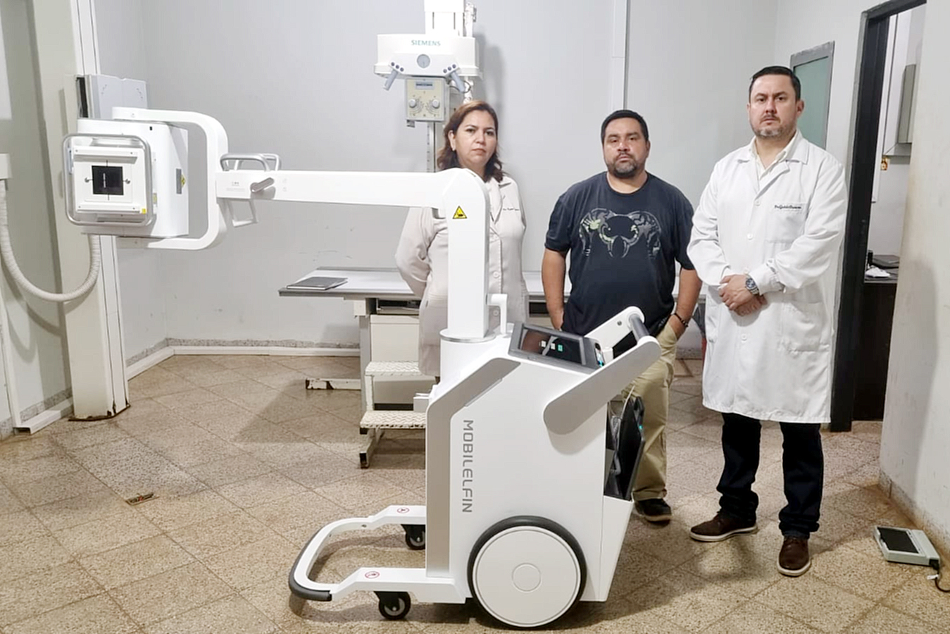 IPS fortalece la atención en Pedro Juan Caballero con nuevo equipo de radiografía digital portátil