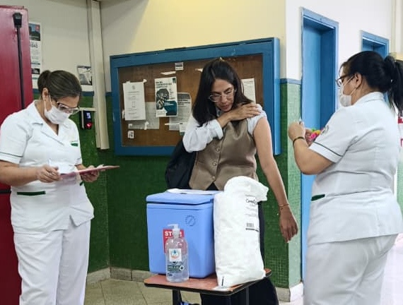 Impulsan vacunación contra la Influenza en el Hospital Central