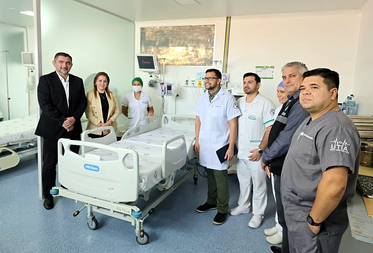 IPS fortalece la terapia intensiva en Concepción con la habilitación de una nueva cama UTI