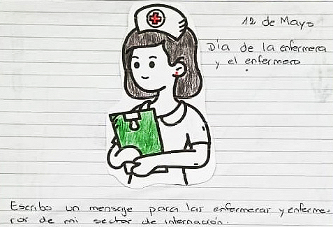 Pacientes pediátricos conmemoran día internacional de la Enfermería en el Aula Hospitalaria del Hospital Central